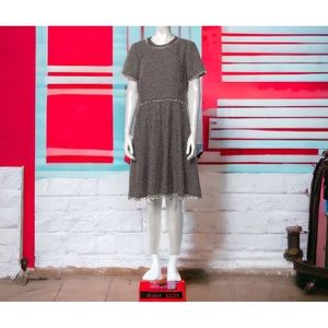 Rebecca Taylor Dress, Grey, Size 10